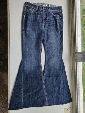 Ariat Women's R.E.A.L. High Rise Fringe Flare Jean - Women's Size 31R